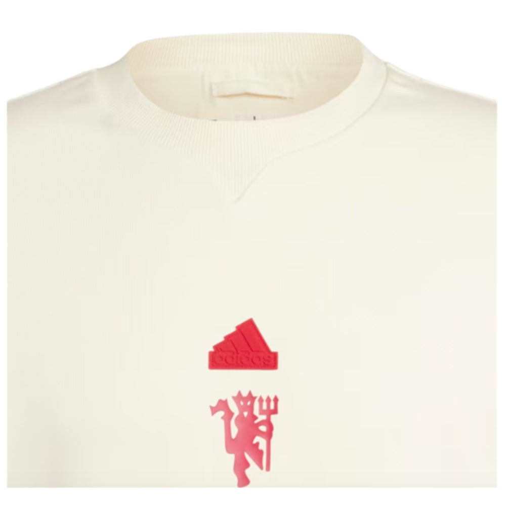 2023-2024 Man Utd Lifestyle Sweat (White)_1
