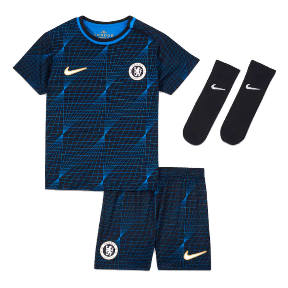 2023-2024 Chelsea Away Baby Kit_0