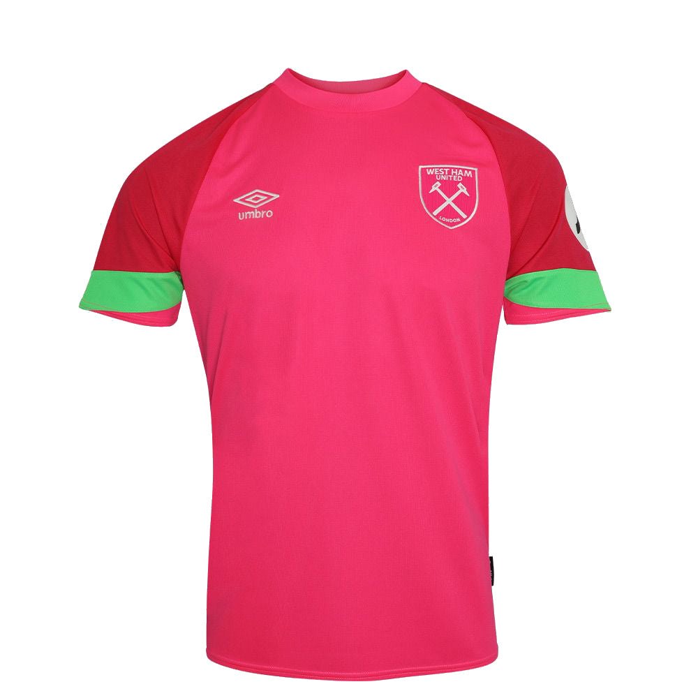 2023-2024 West Ham Third Goalkeeper Shirt (Pink) - Kids_0