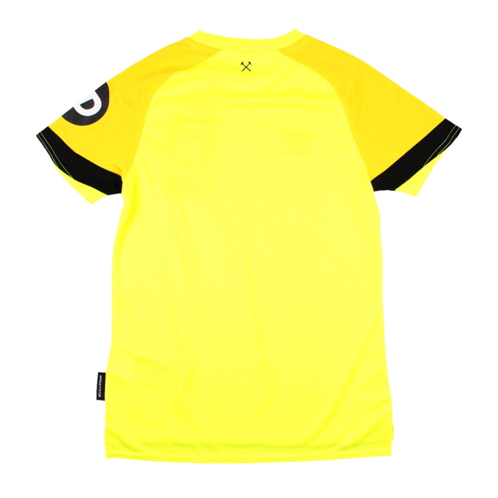 2023-2024 West Ham Change Goalkeeper Shirt (Yellow) - Kids_1