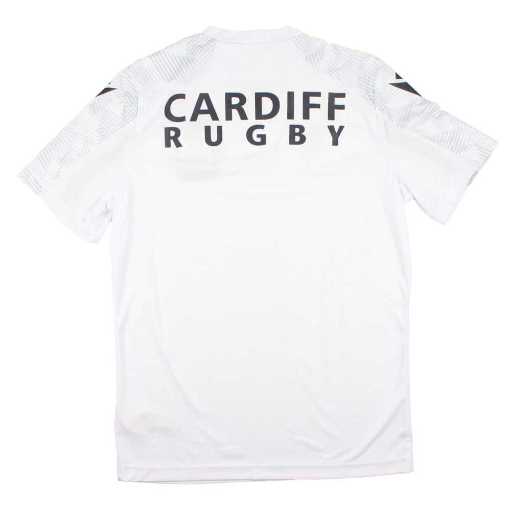 2023-2024 Cardiff Blues Rugby Training Poly Shirt (White)_1