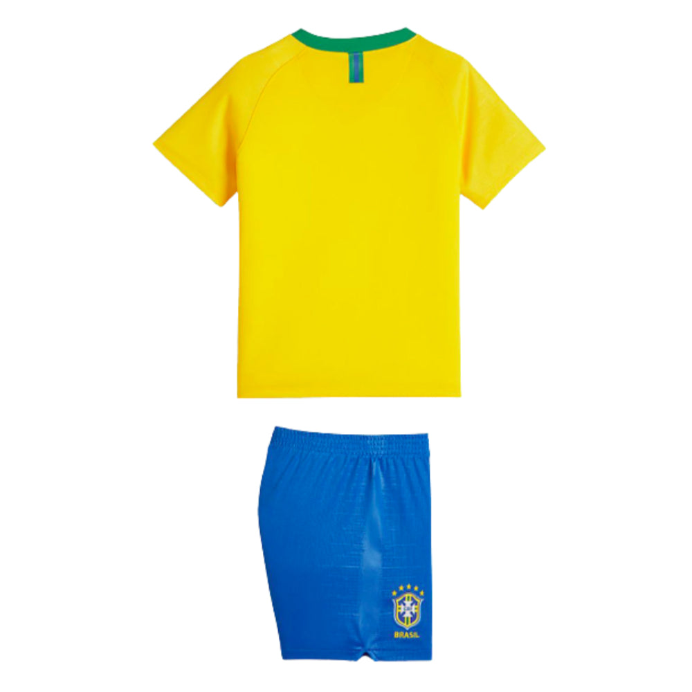 2018-2019 Brazil Little Boys Home Kit_1
