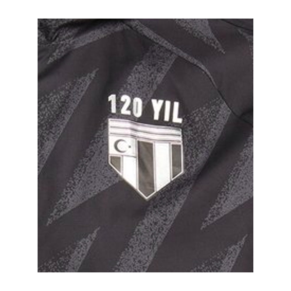 2022-2023 Besiktas Hoodie 120 Year Windbreaker (Black)_1