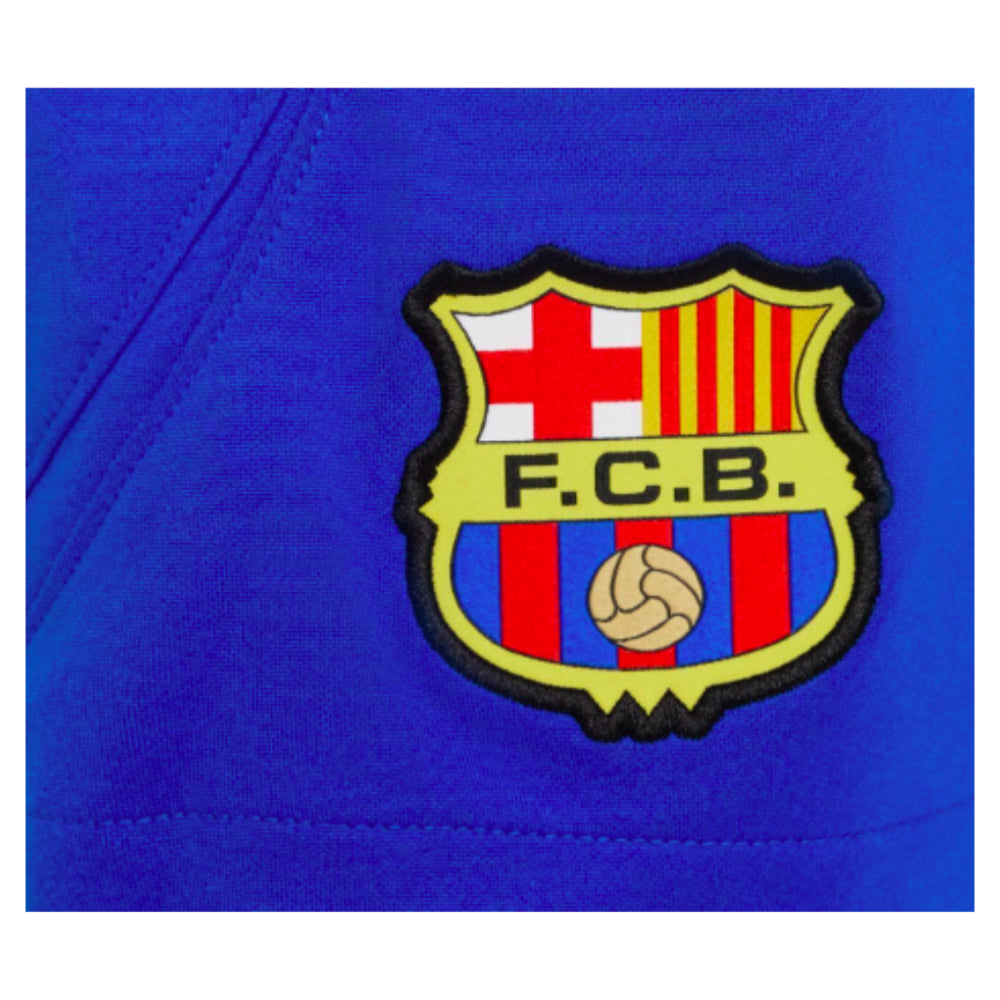 2023-2024 Barcelona Away Shorts (Blue) - Kids_1