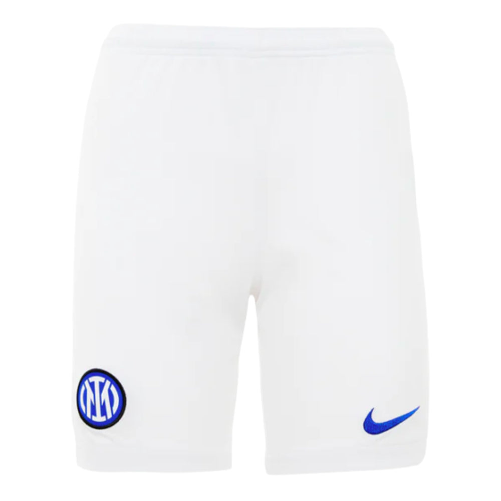 2023-2024 Inter Milan Away Shorts (White) - Kids_0