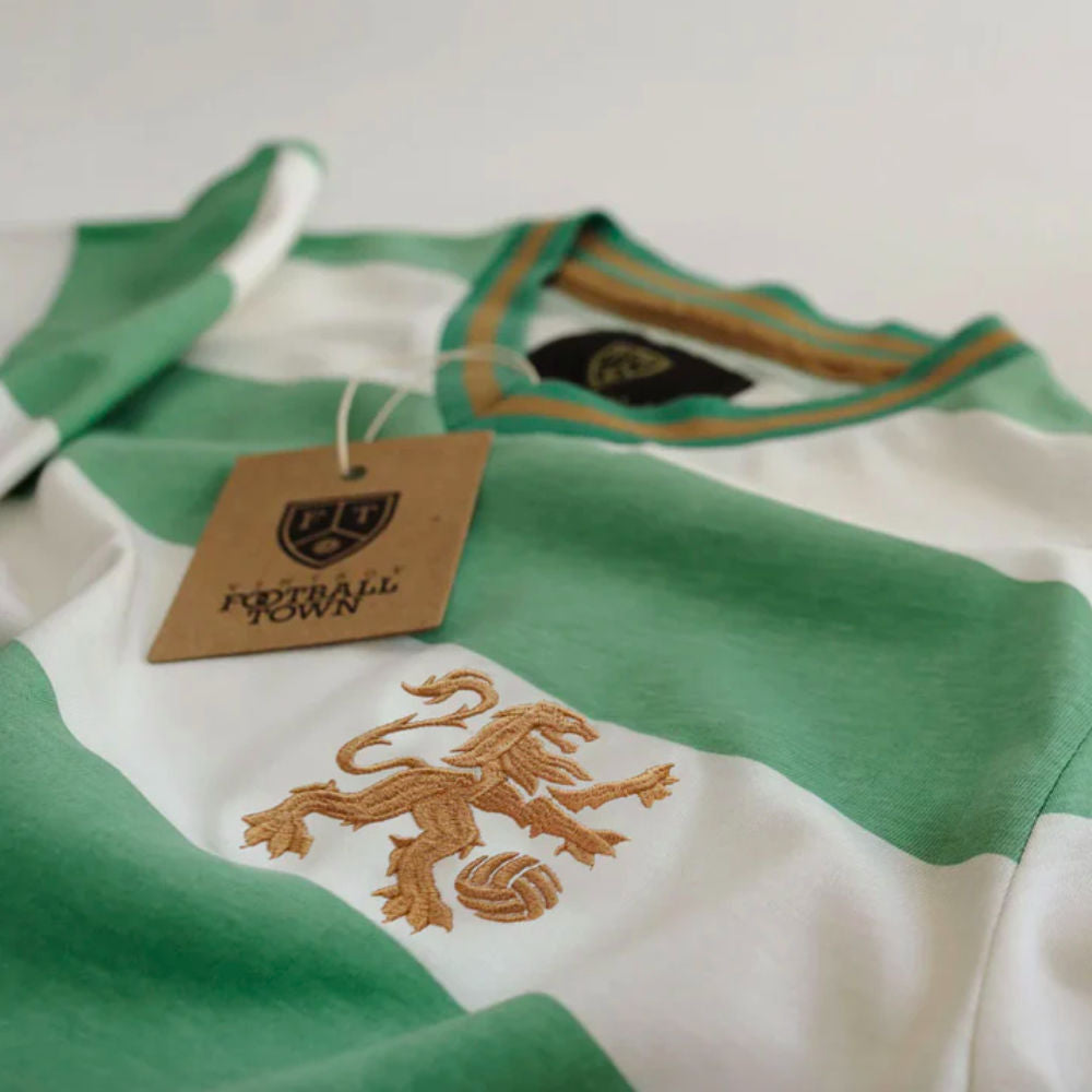 Lisbon O Leao Home Retro Football Shirt_1