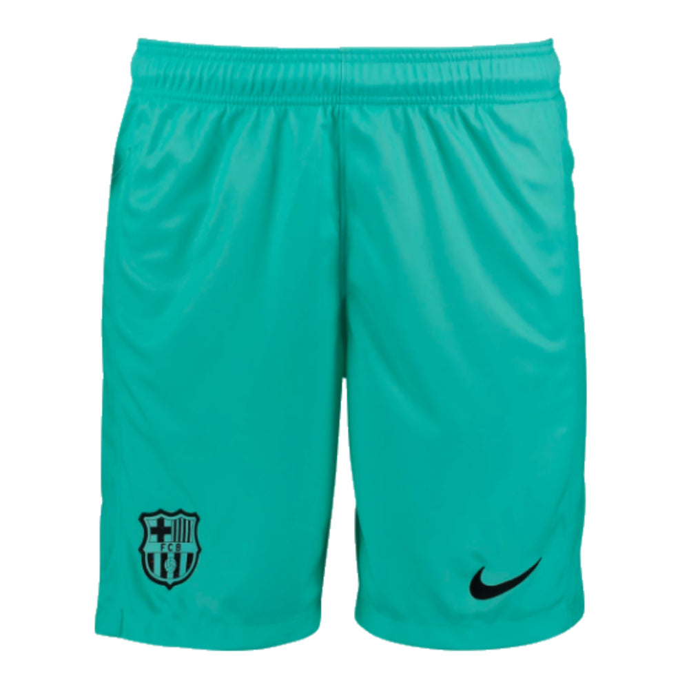 2023-2024 Barcelona Third Shorts (Aqua)_0