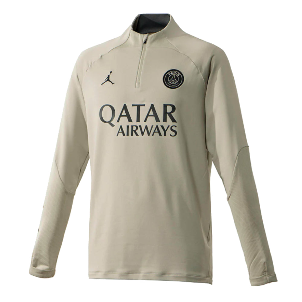 2023-2024 PSG Drill Top (Stone) - Kids_0