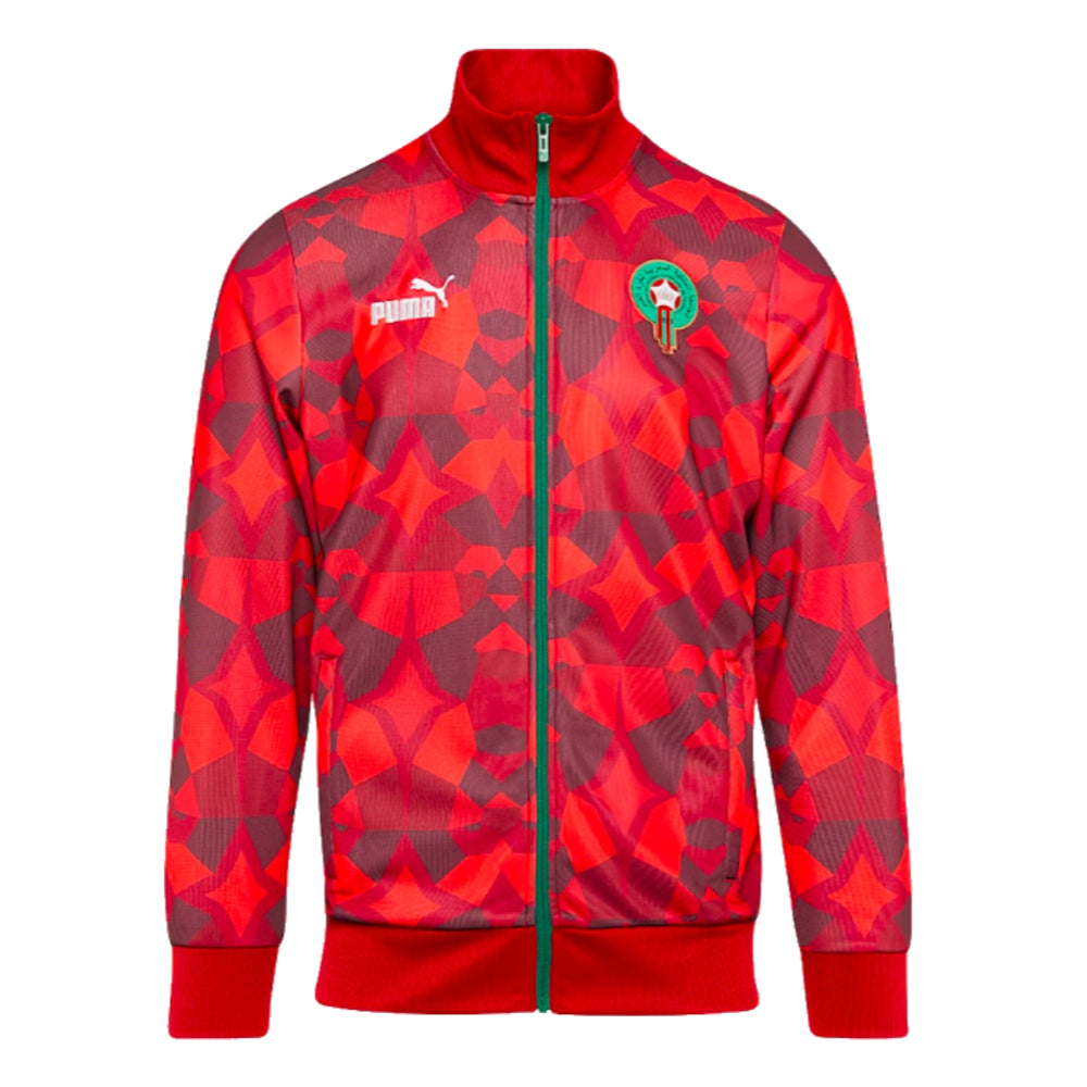 2023-2024 Morocco FtblCulture Track Jacket (Red)_0