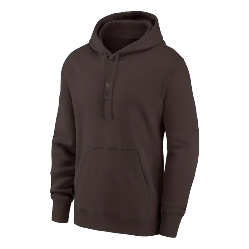 2023-2024 Tottenham Club Pullover Hoodie (Dark Choc)_0