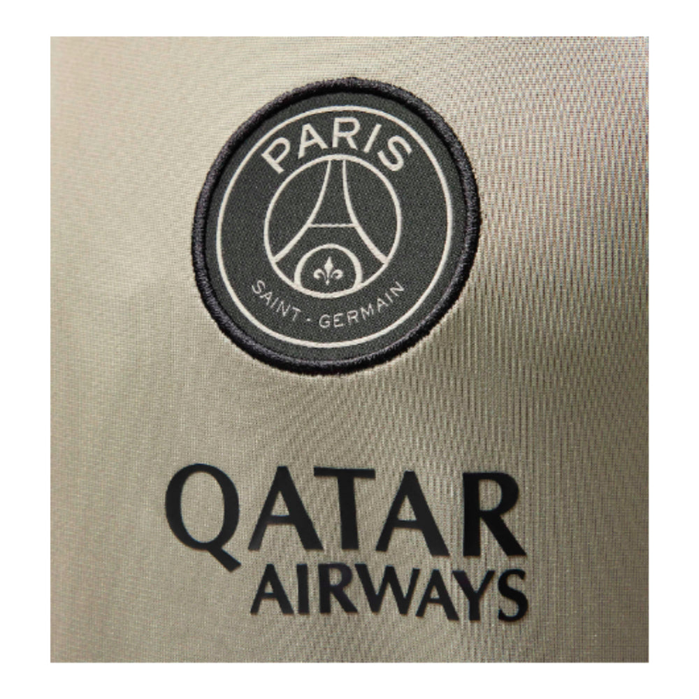 2023-2024 PSG Hooded Strike Tracksuit (Stone) - Kids_1