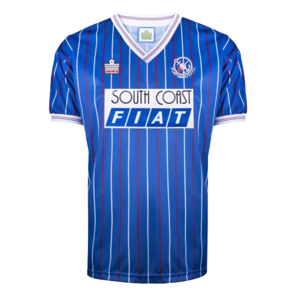 Portsmouth 1988 Admiral Retro Football Shirt_0