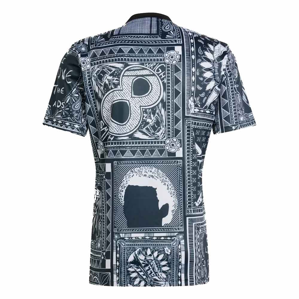 2023-2024 Arsenal Ian Wright Pre-Match Shirt (Black)_1