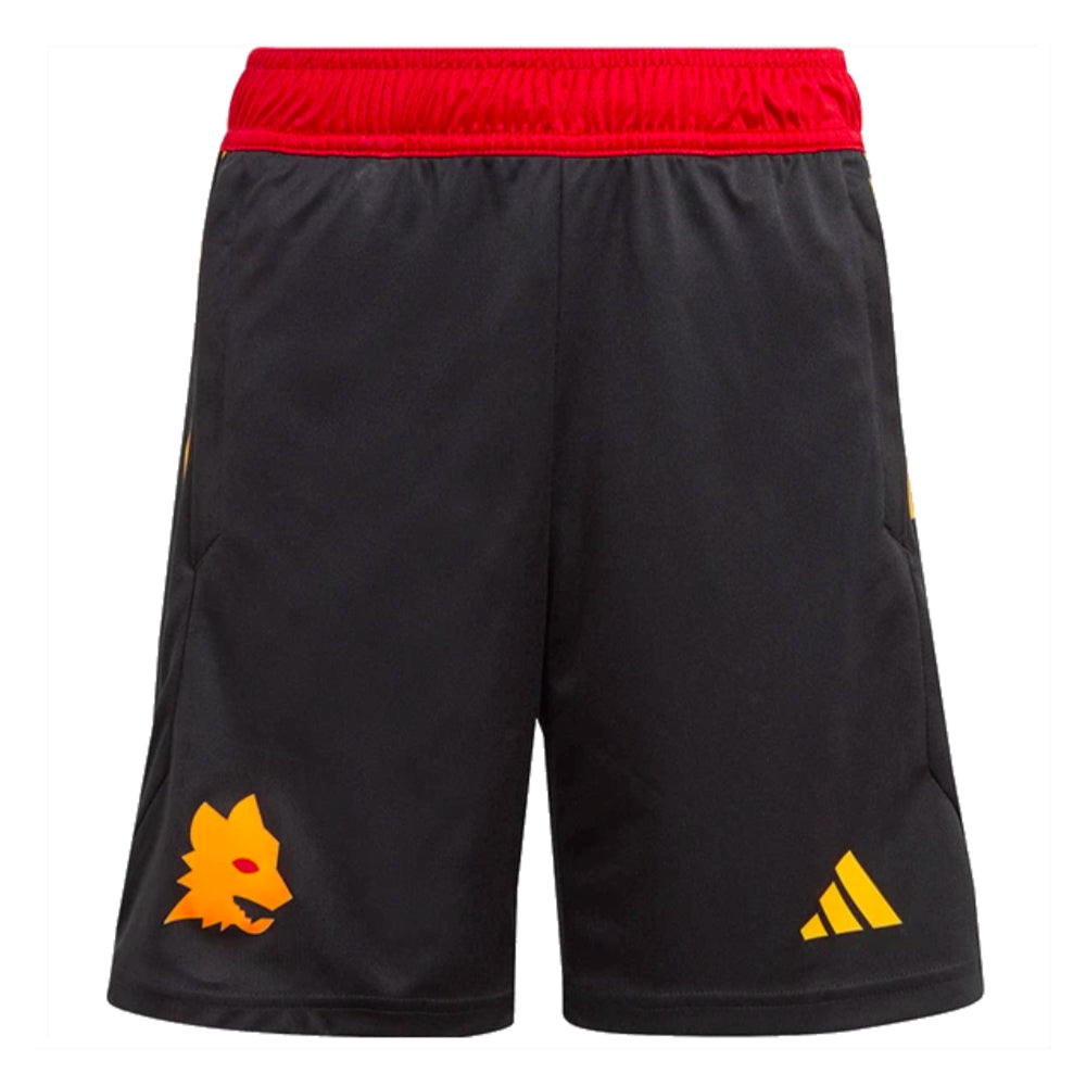 2023-2024 Roma Training Shorts (Black) - Kids_0