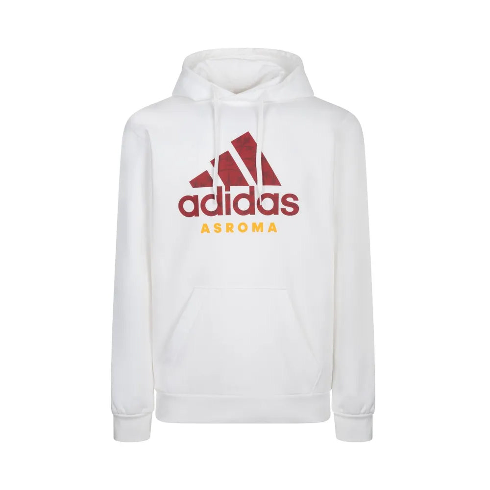2023-2024 AS Roma DNA Hooded Top (White)_0