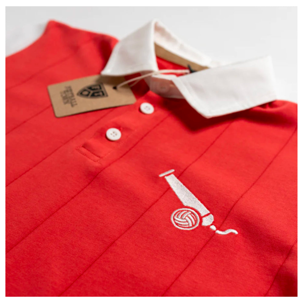 The Cannon Retro Polo Shirt (Red)_1
