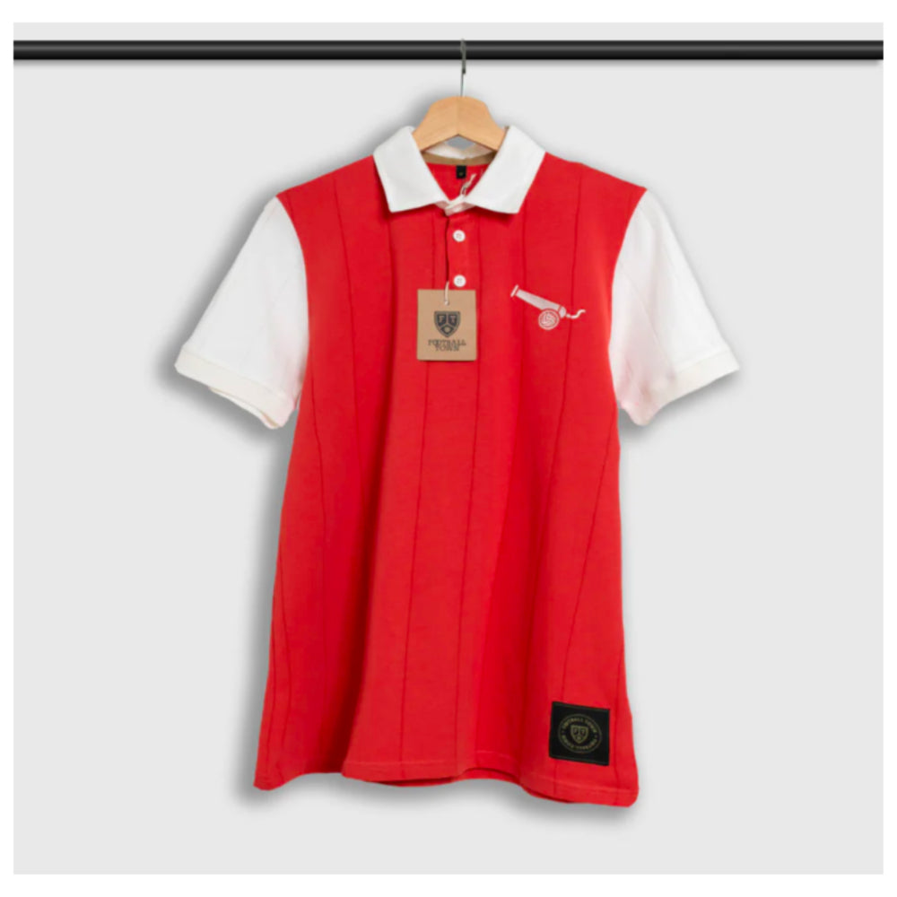 The Cannon Retro Polo Shirt (Red)_0