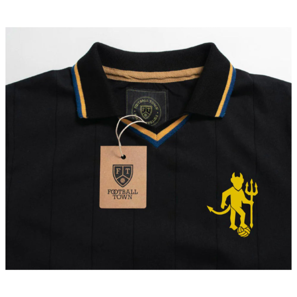 Manchester Tribute Shirt The King Cantona Black_1