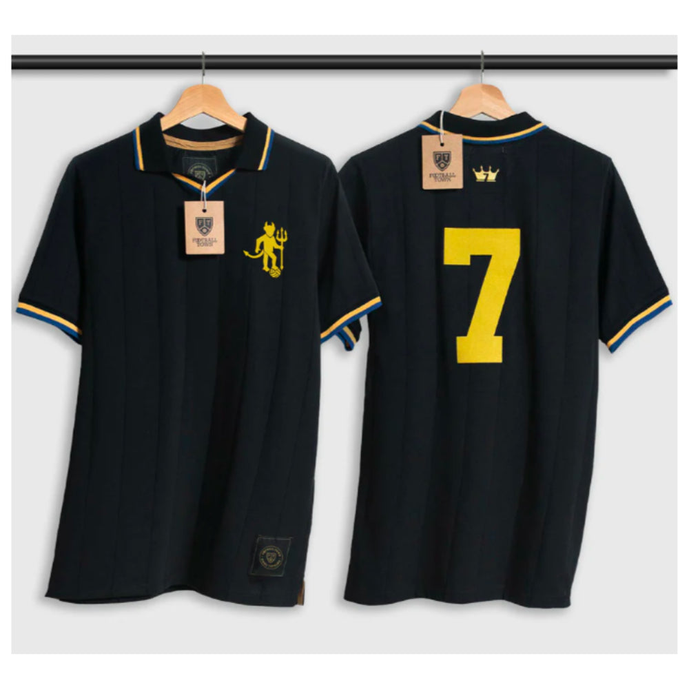 Manchester Tribute Shirt The King Cantona Black_0