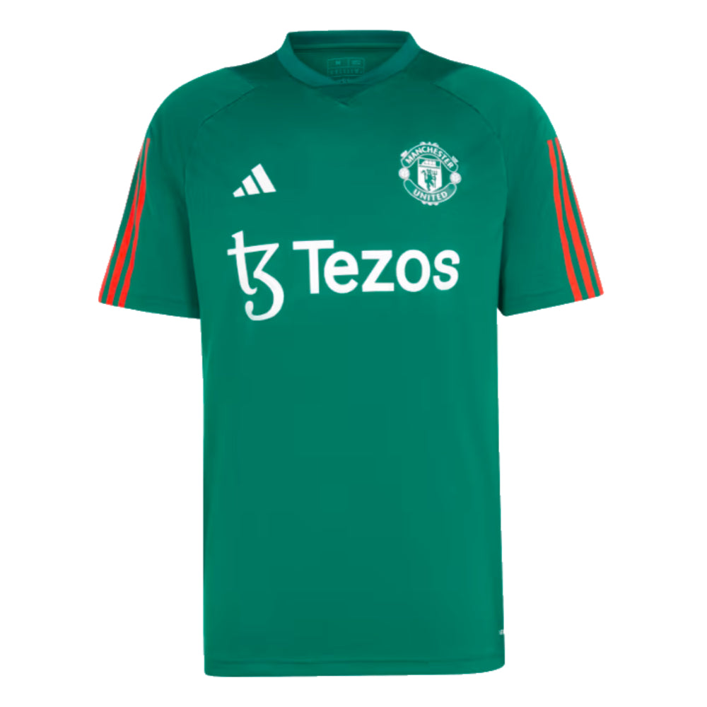 2023-2024 Man Utd Training Shirt (Green)_0