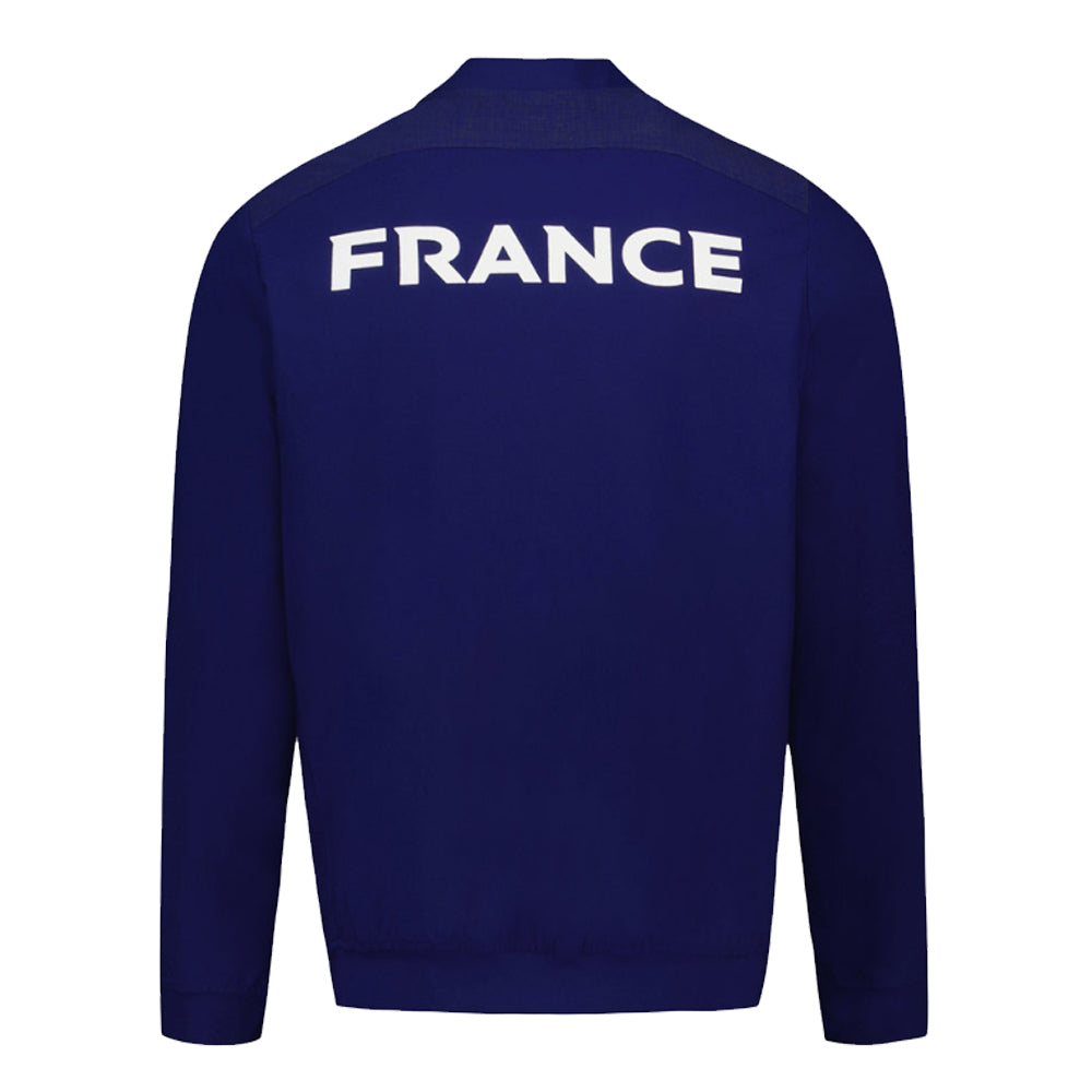 2023-2024 France Rugby Zipped Sweatshirt (Blue)_1