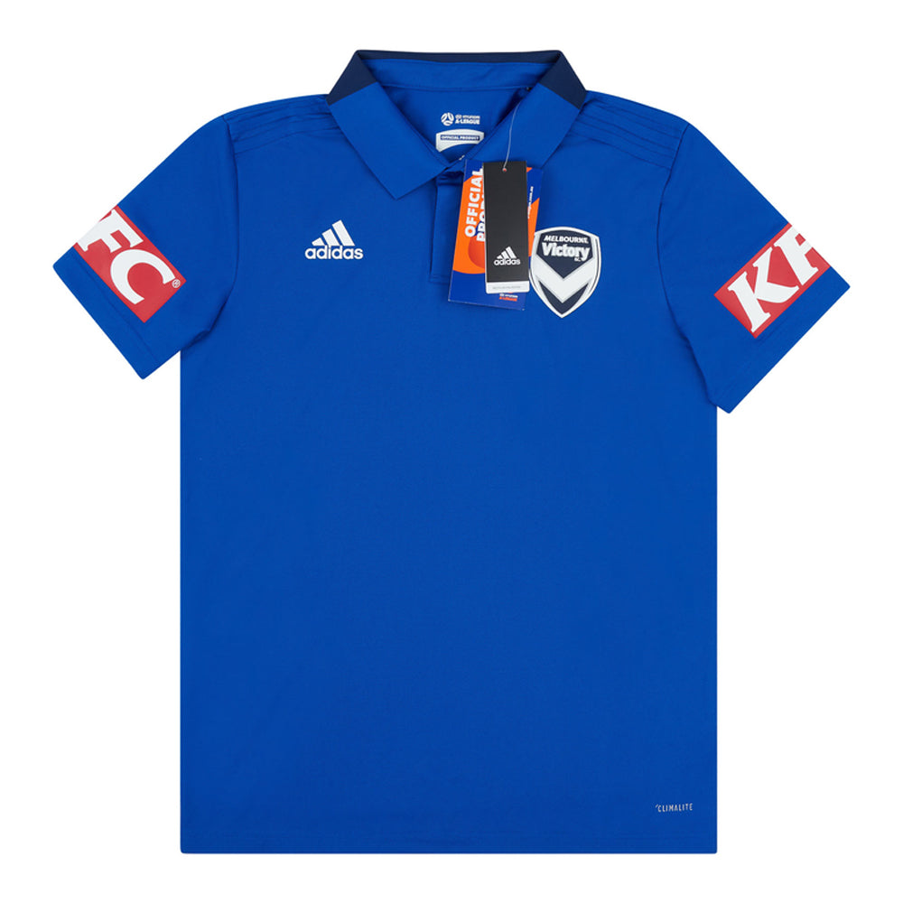 2019-2020 Melbourne Victory Polo Shirt (Blue)_0
