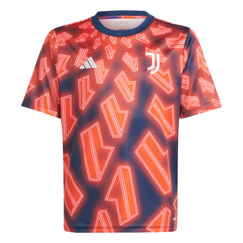 2023-2024 Juventus Pre Match Shirt (Night Indigo) - Kids_0