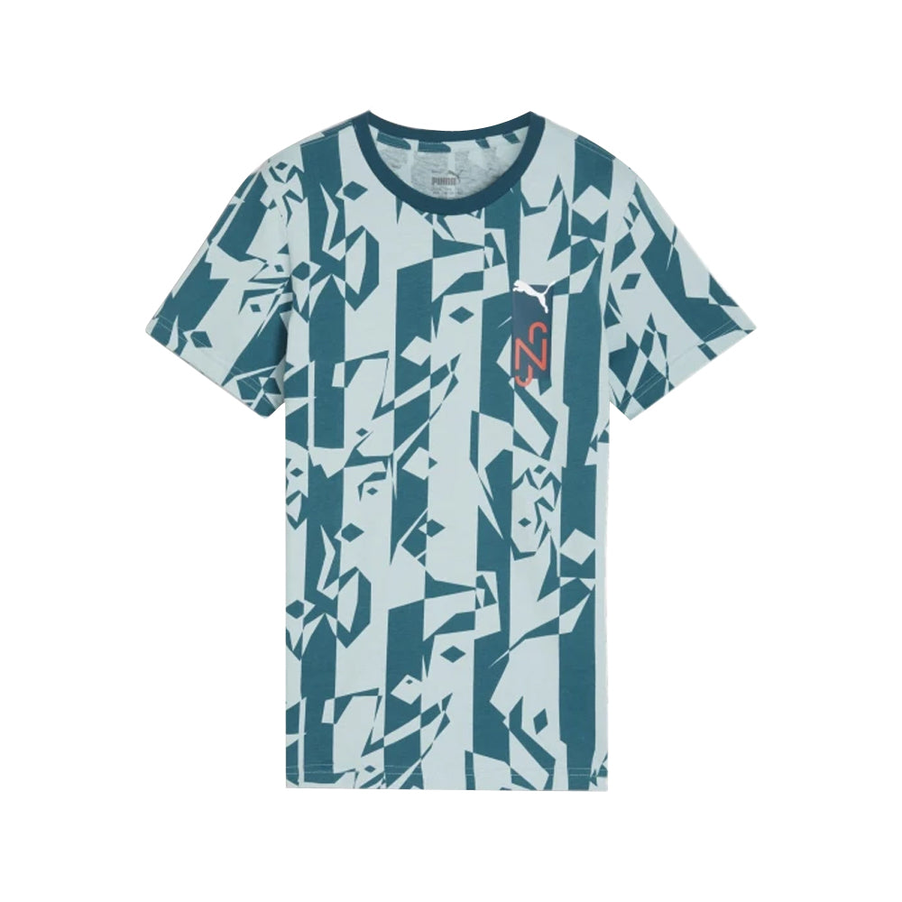 Neymar JR Logo Tee (Ocean Tropic) - Kids_0