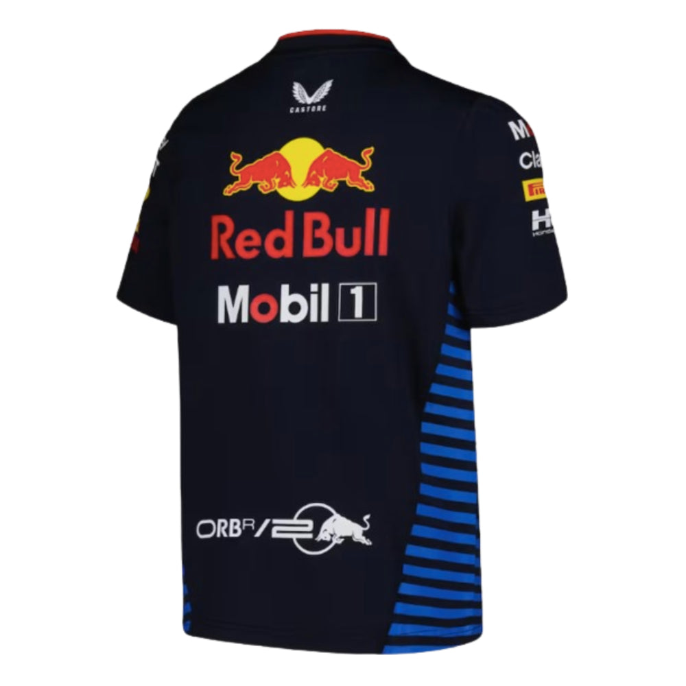 2024 Red Bull Racing Set Up T-Shirt (Night Sky) - Kids_1