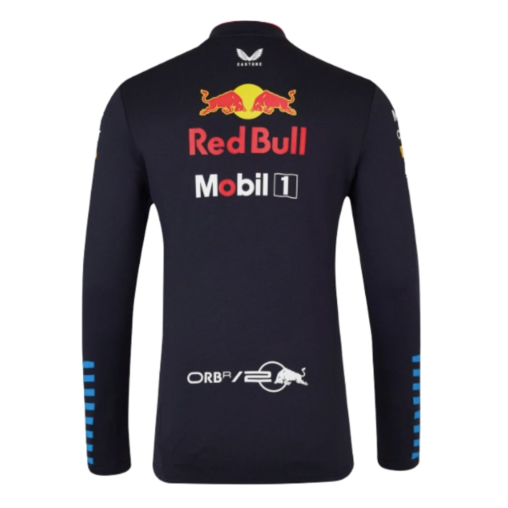 2024 Red Bull Racing Team 1/4 Zip Midlayer - Night Sky_1