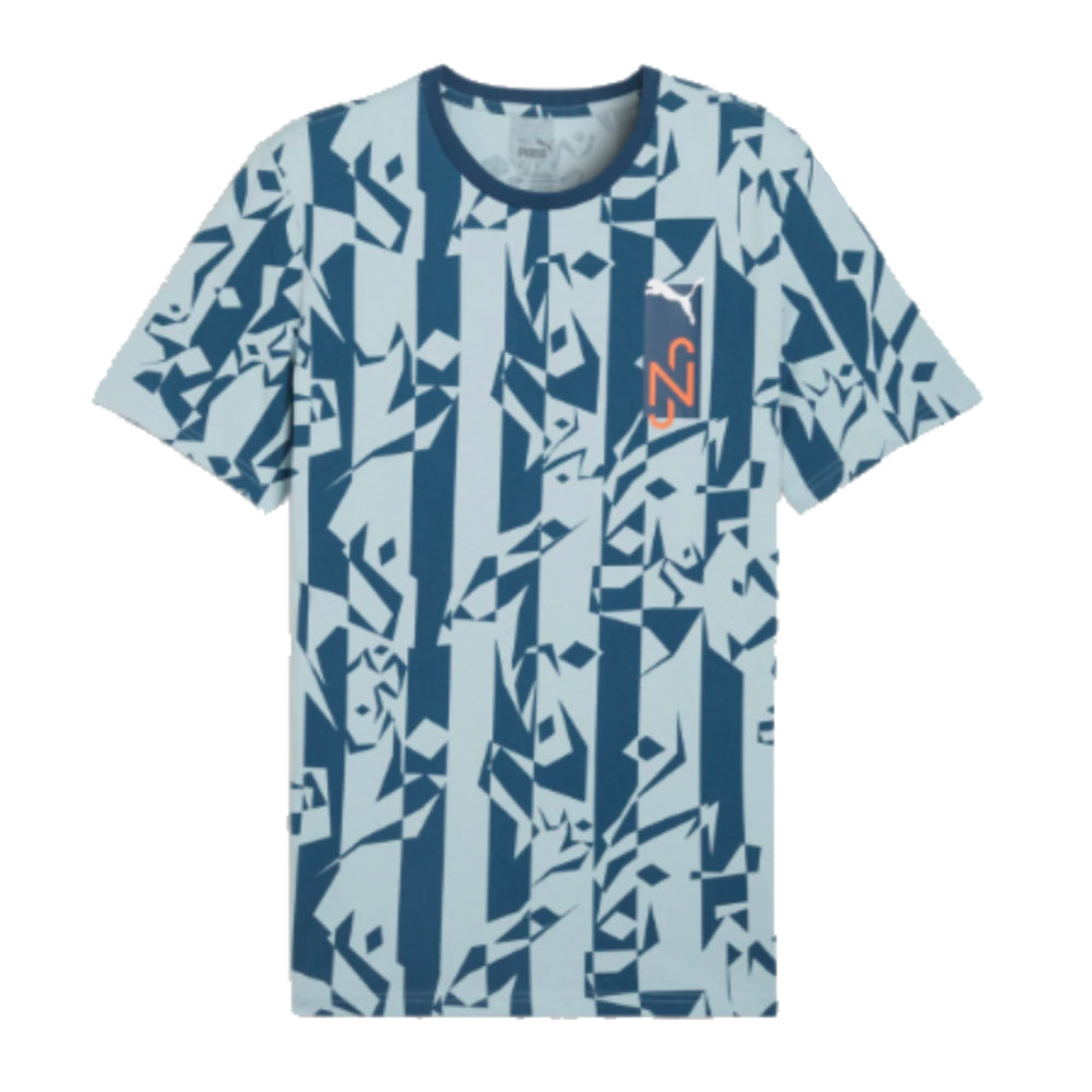 Neymar JR Logo Tee (Ocean Tropic)_0