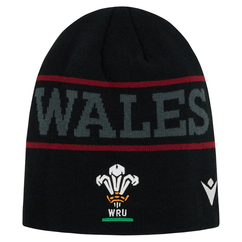 2023-2024 Wales WRU Rugby Beanie (Black)_0