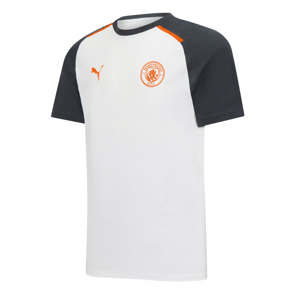 2023-2024 Man City Casuals Tee (White)_0