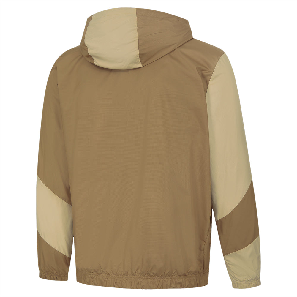 2023-2024 Man City Prematch Woven Jacket (Toasted) - Kids_1