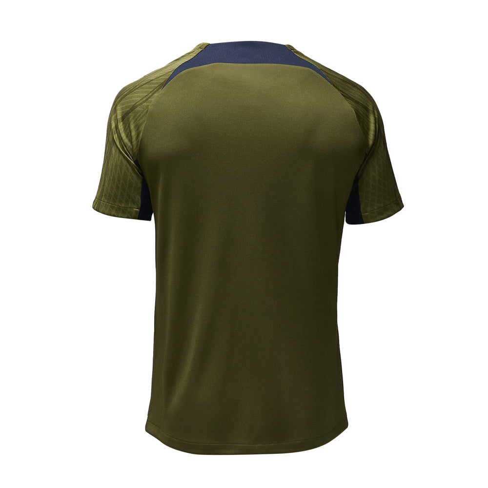 2023-2024 PSG Dri-Fit Strike Fourth Training Shirt (Green Hemp)_1