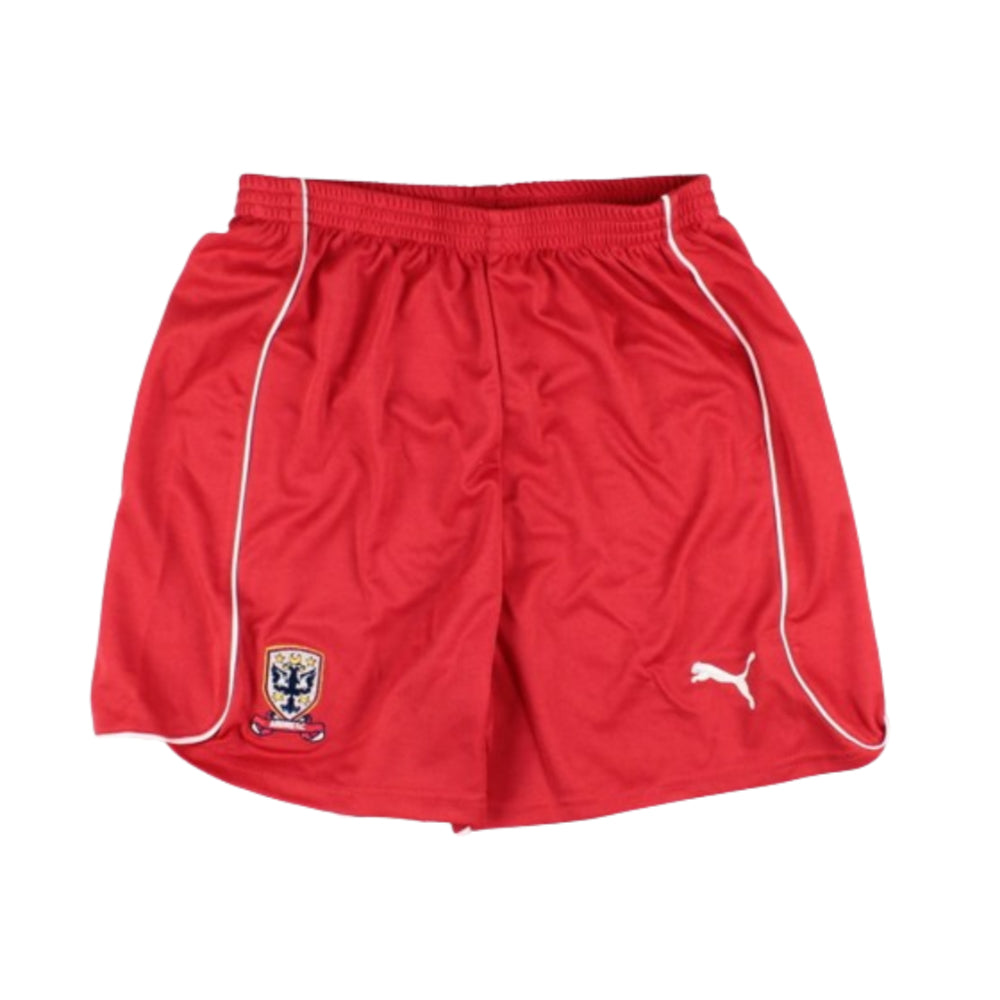 2015-2016 Airdrie Home Shorts (Red) - Kids_0