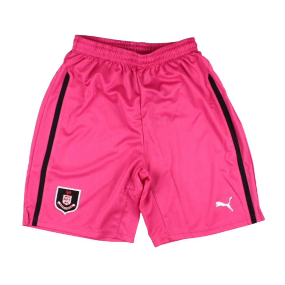 2015-2016 Airdrie Home Goalkeeper Shorts (Pink)_0