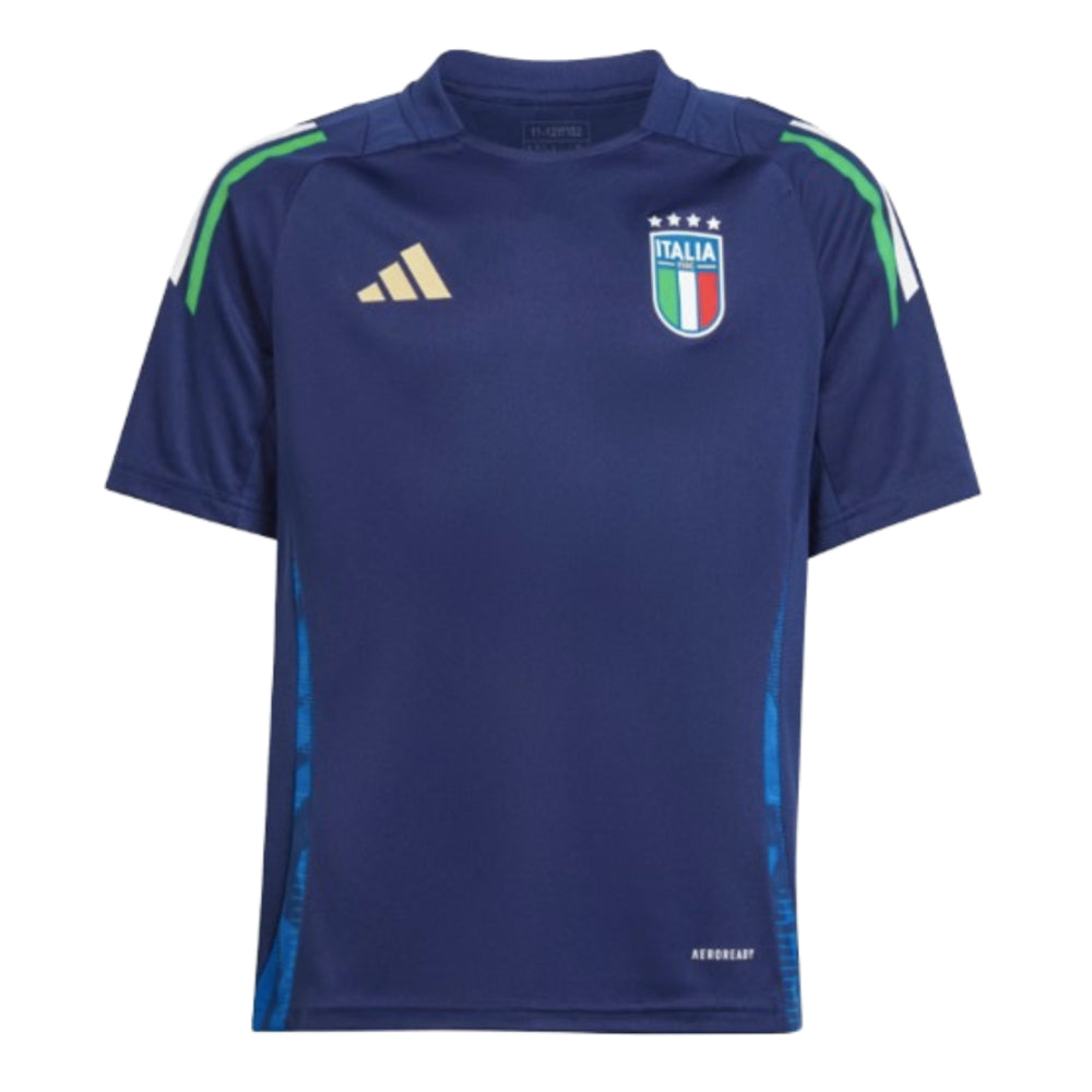 2024-2025 Italy Training Jersey (Navy) - Kids_0
