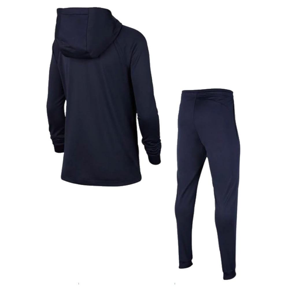 2023-2024 Tottenham Dri-FIT Strike Hooded Tracksuit (Dark Purple) - Kids_1