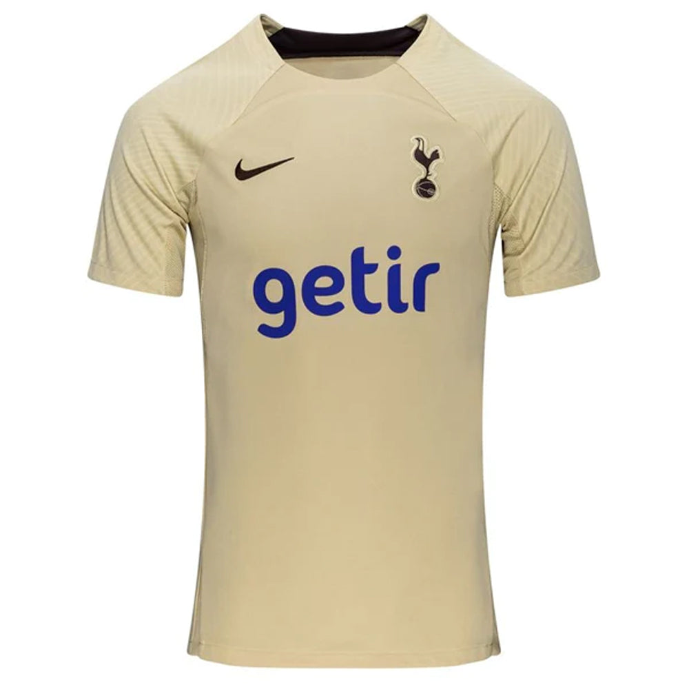2023-2024 Tottenham Dri-Fit Strike Training Shirt (Team Gold)_0