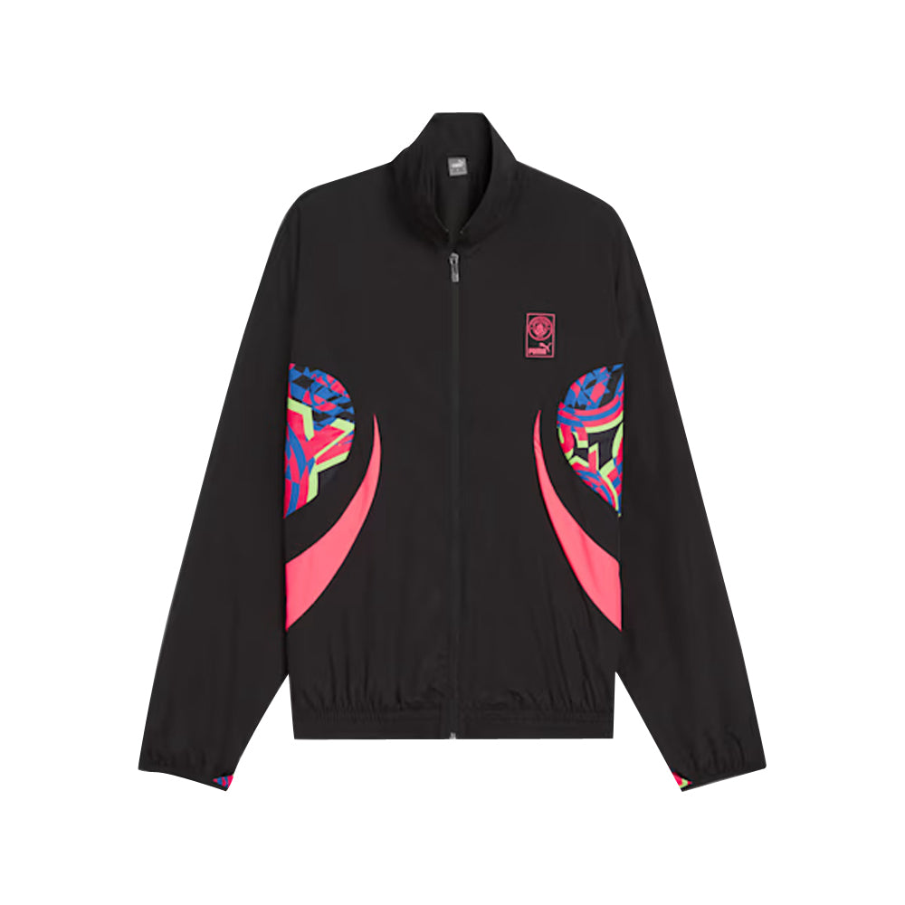 2023-2024 Man City FtblNrgy Woven Top (Black)_0