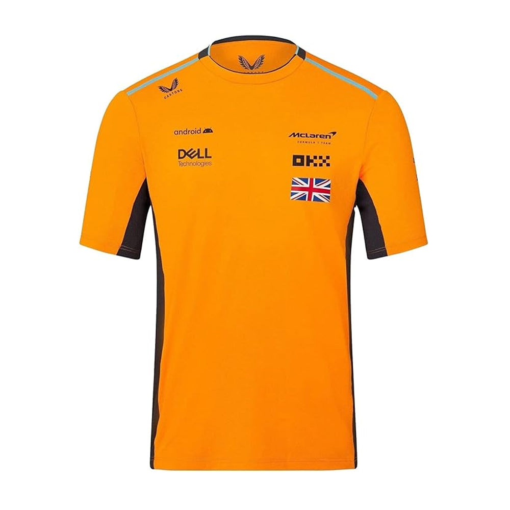 2024 McLaren Replica Set Up T-Shirt (Orange)_0