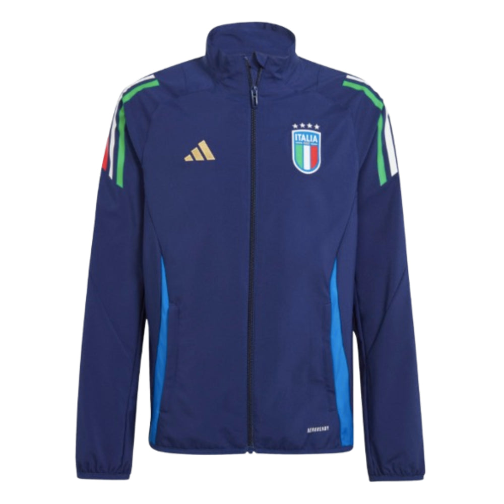 2024-2025 Italy Presentation Jacket (Navy) - Kids_0