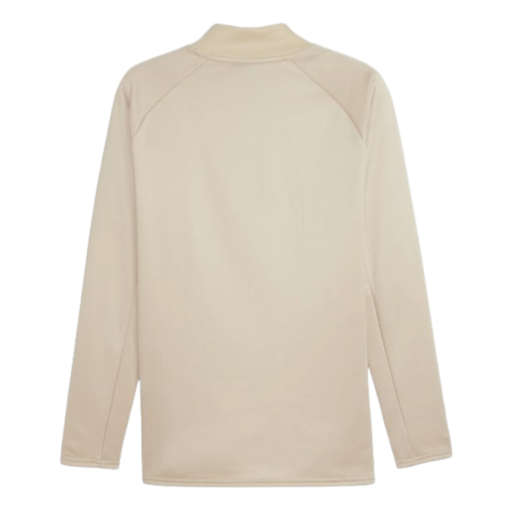 2023-2024 Man City Prematch LS Sweat Top (Granola)_1