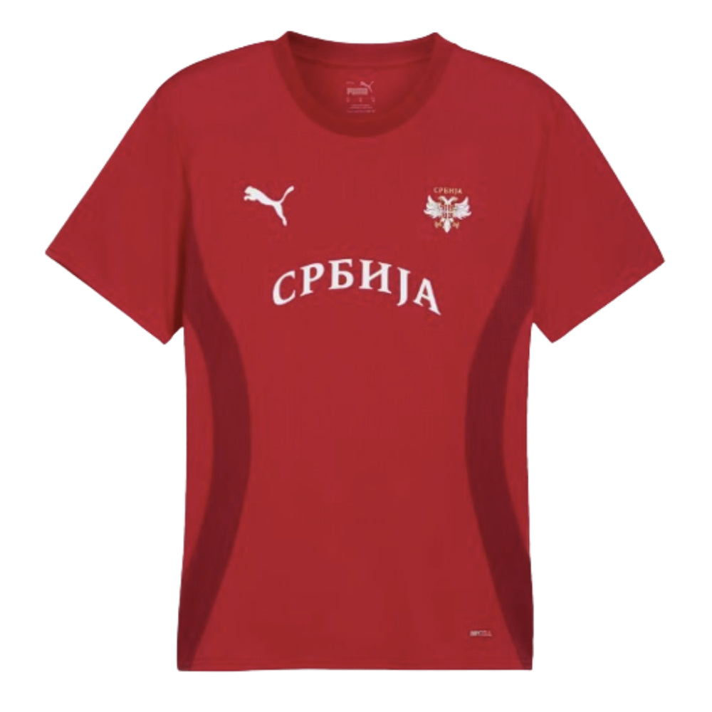 2024-2025 Serbia Pre-Match Jersey (Dark Cherry)_0