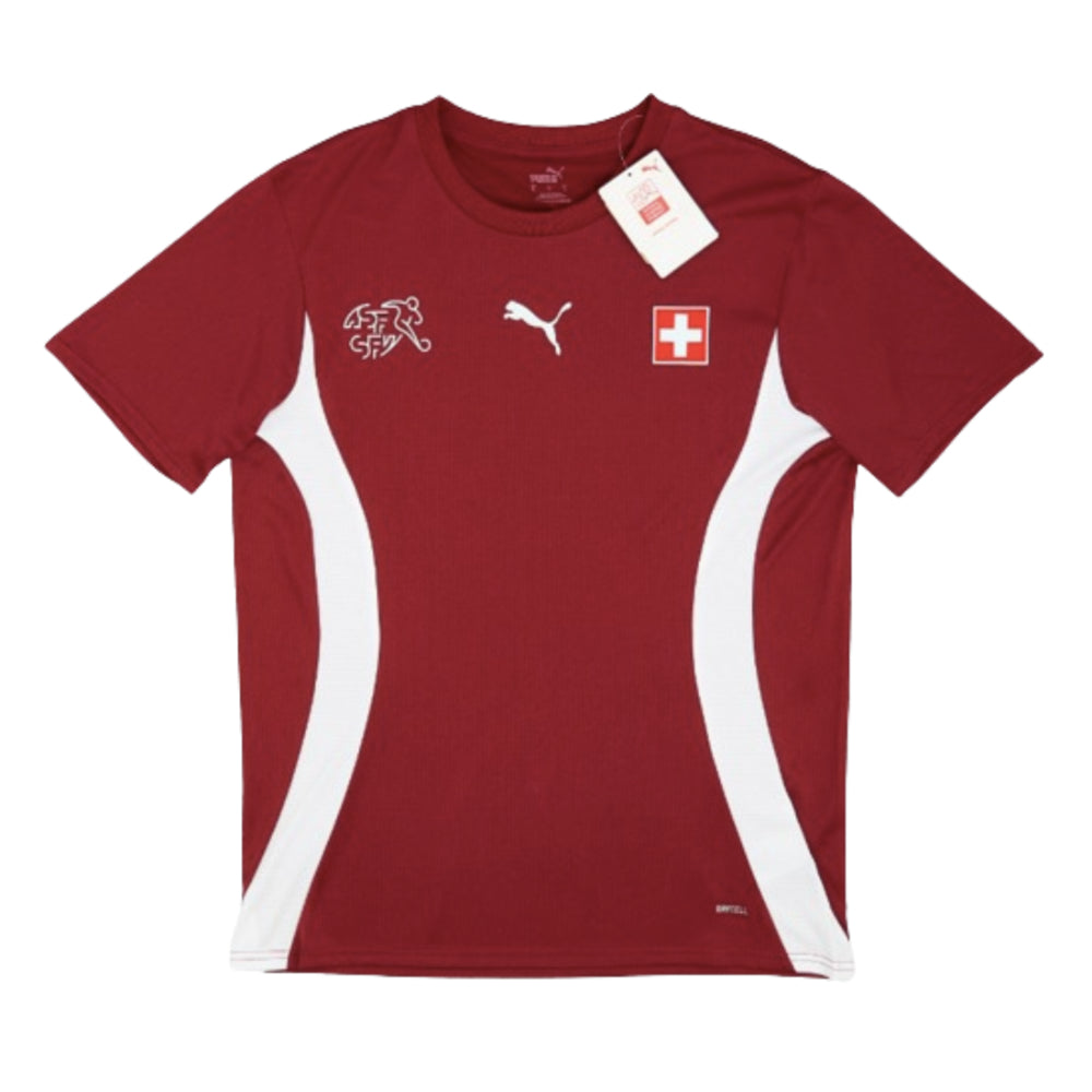 2024-2025 Switzerland Pre-Match Jersey (Red)_0