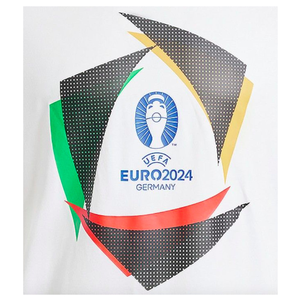 adidas Euro 2024 Official Emblem Trophy T-Shirt - White_1