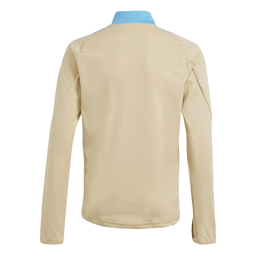 2024-2025 Argentina Training Top (Hazy Beige) - Kids_1