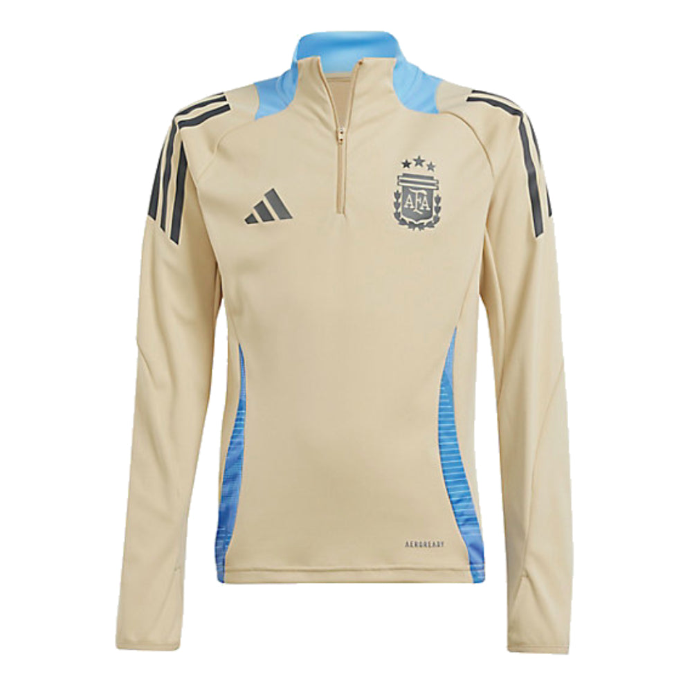 2024-2025 Argentina Training Top (Hazy Beige) - Kids_0