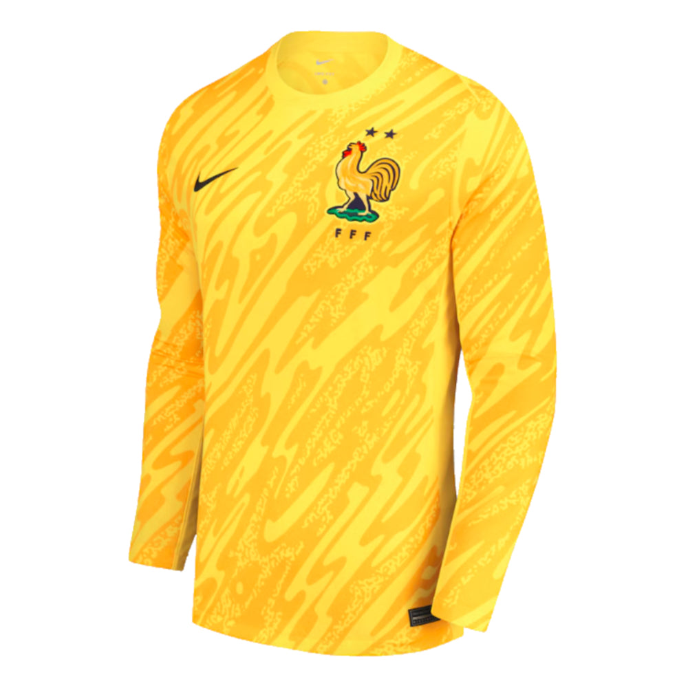 2024-2025 France Goalkeeper LS Home Shirt - Kids_0